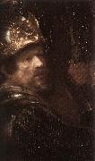 REMBRANDT Harmenszoon van Rijn The Nightwatch (detail)  HG France oil painting artist
